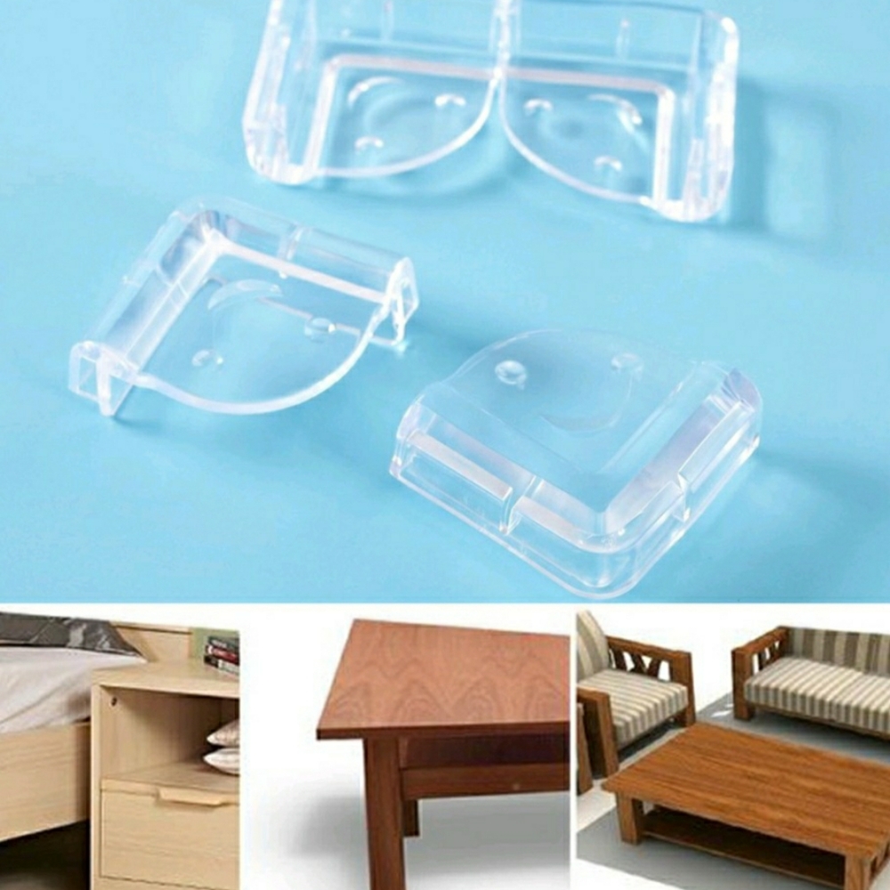 18 pcs clear corner shaped,circle.